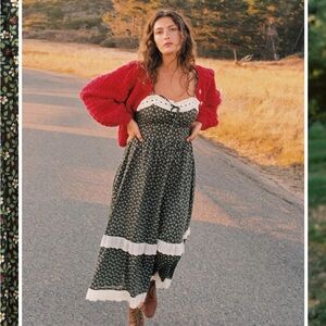 Christy Dawn Emma Dress in Night Strawberry size Medium